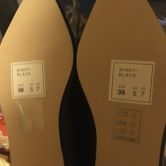 Unworn Matt & Nat Vegan Black Shanti Flats W 7/38 - Picture 6 of 8